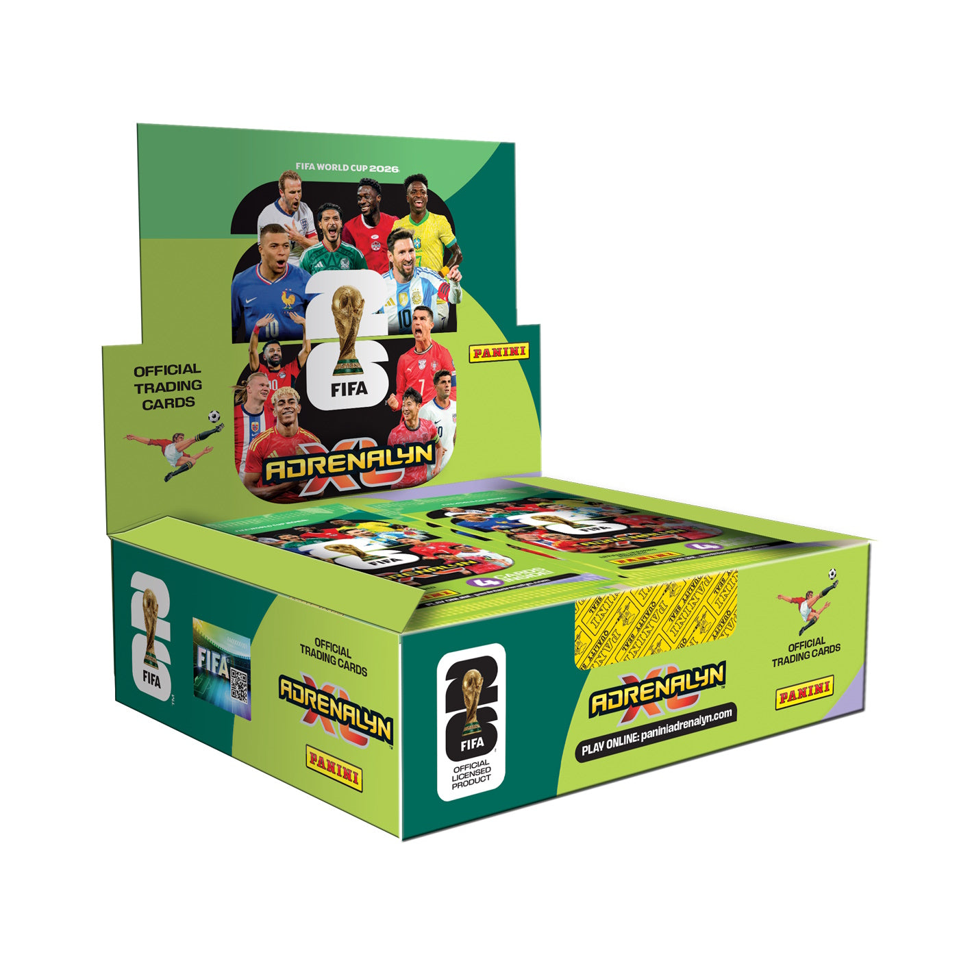 2026 PANINI ADRENALYN XL FIFA WORLD CUP CARDS - 36-PACK BOX (288 CARDS)
