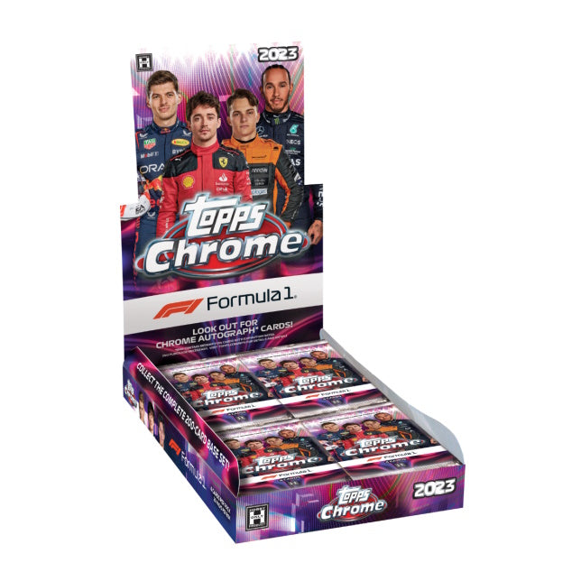 2023 TOPPS CHROME FORMULA 1 CARDS - CASE (12 BOXES)