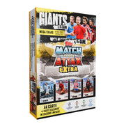 2024-25 TOPPS MATCH ATTAX EXTRA CHAMPIONS LEAGUE CARDS - MEGA TIN 3-PACK SET (144 CARDS + 12 LE) (IN STOCK FEB 17)