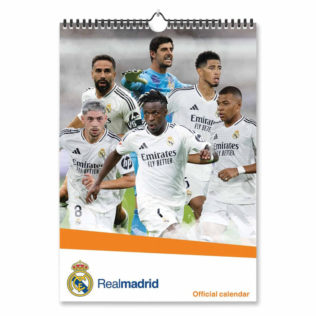 Buy Real Madrid 2026 Calendar online at SoccerCards.ca!
