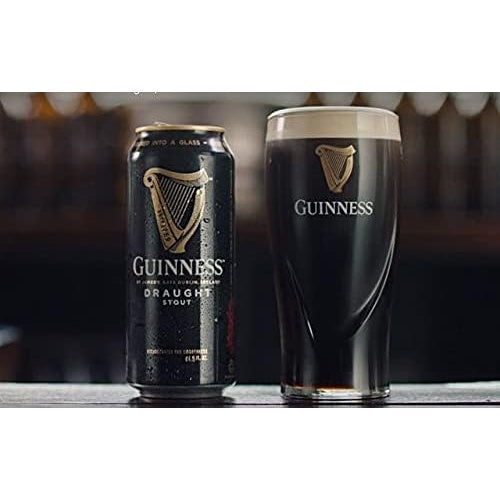 GUINNESS - EMBOSSED CAN PINT GLASS SET