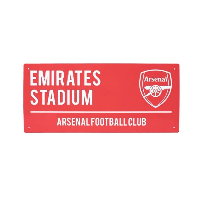 ARSENAL - RED & WHITE STREET SIGN