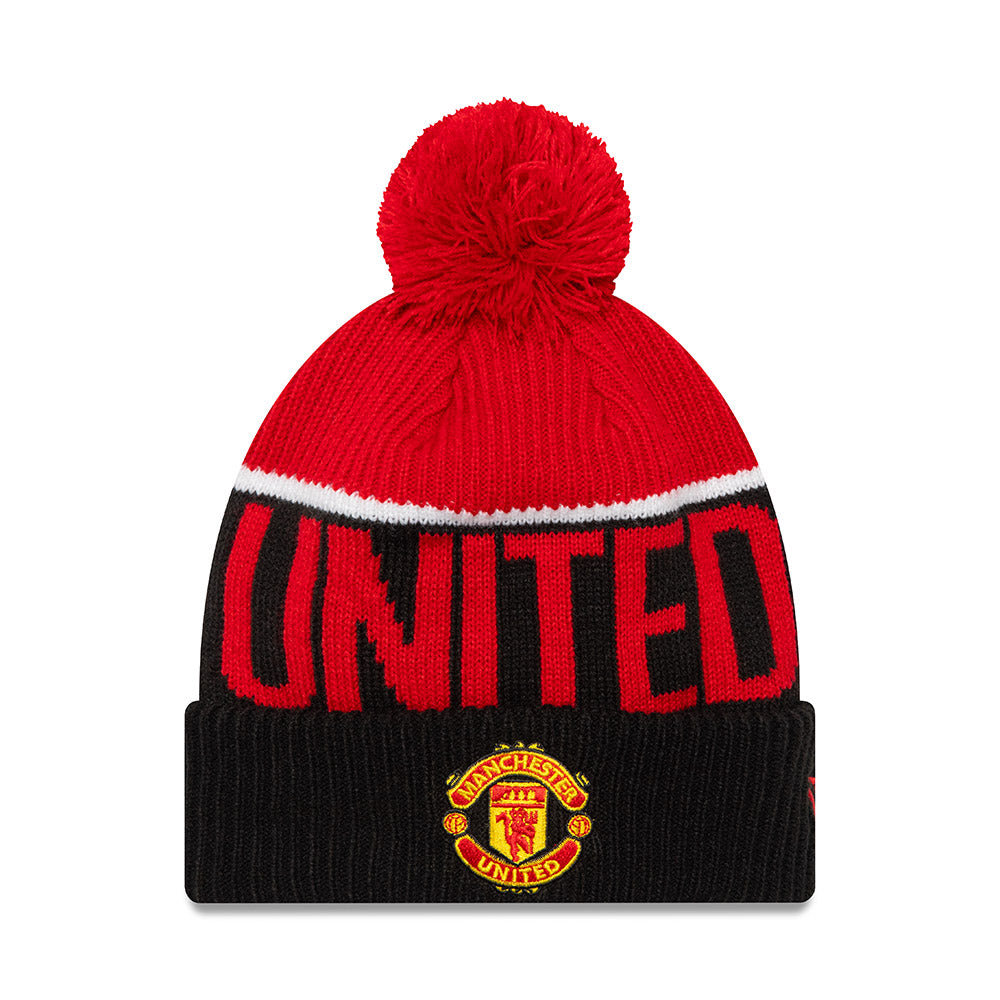 MANCHESTER UNITED – NEW ERA 1878 SPORT POM BEANIE