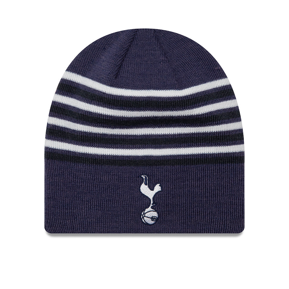 TOTTENHAM - NAVY NEW ERA STRIPE BEANIE