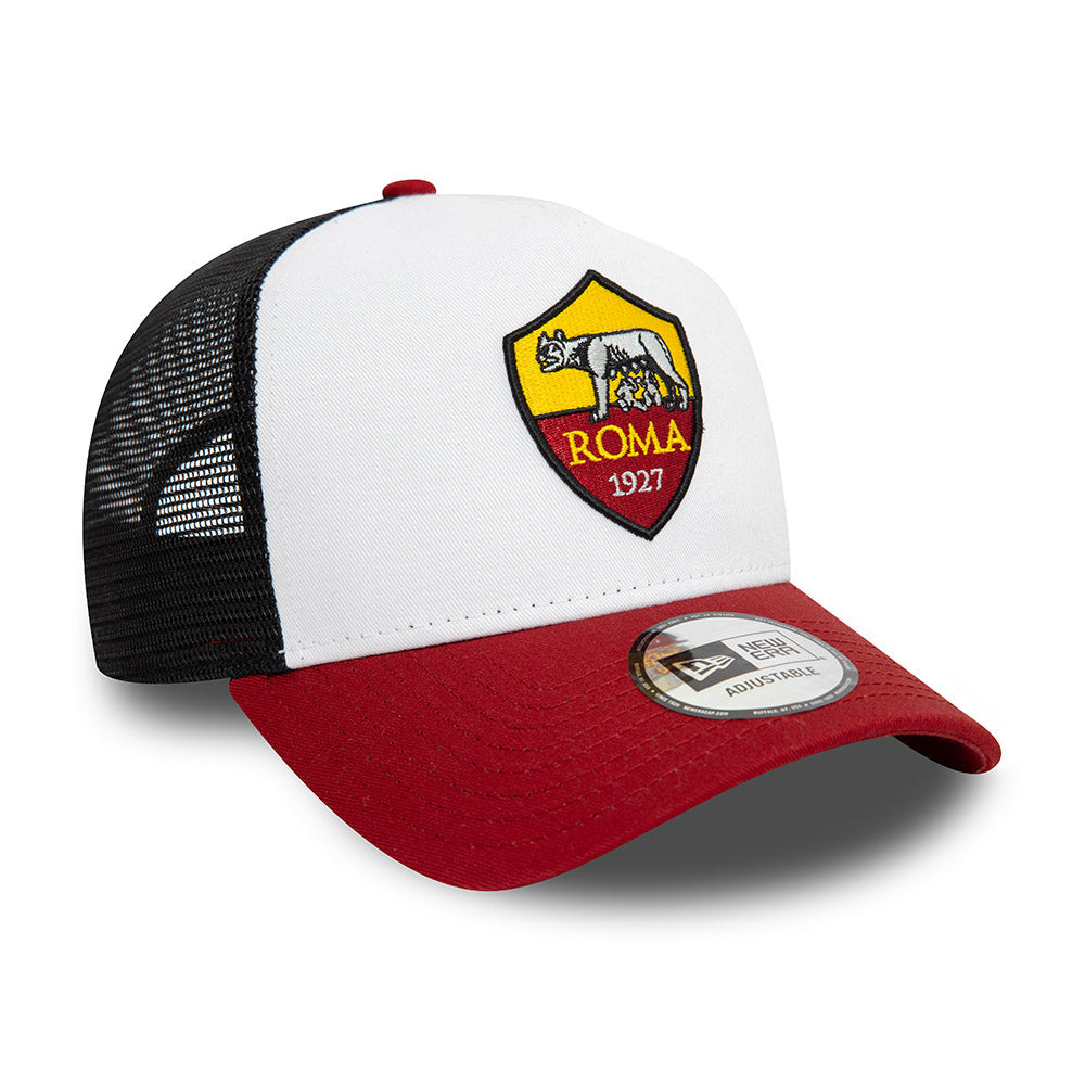 AS ROMA - NEW ERA 9FORTY E-FRAME TRUCKER HAT