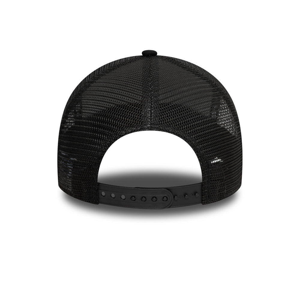 NEWCASTLE UNITED - NEW ERA BLACK E-FRAME TRUCKER HAT