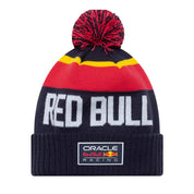 RED BULL RACING - NEW ERA BLACK POM BEANIE