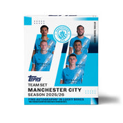 2025-26 TOPPS MANCHESTER CITY TEAM SET - BOX (30 CARDS)