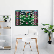 2026 FIFA WORLD CUP – MATCH BRACKET POSTER (24 X 36″) (IN STOCK MAY 15)