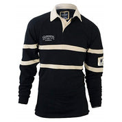 GUINNESS - BLACK & CREAM TRADITIONAL RUGBY SHIRT