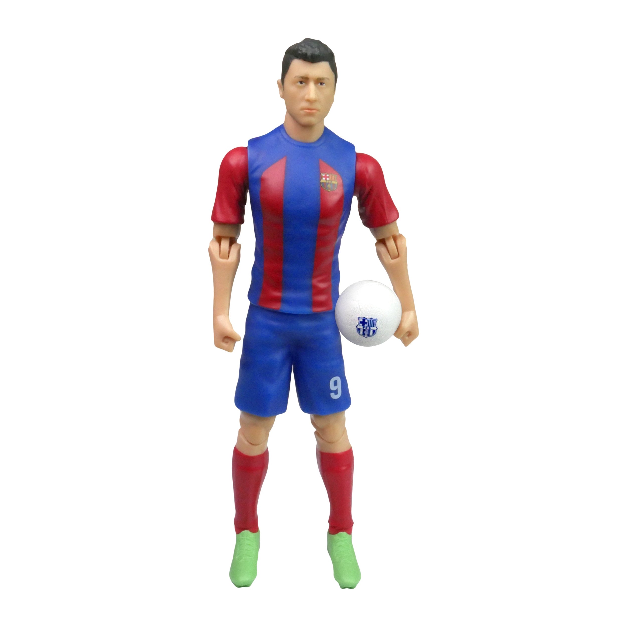 BARCELONA - ROBERT LEWANDOWSKI SOCKERS ACTION FIGURE (8″) (PREORDER - IN STOCK NOV 21)
