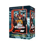 2025 TOPPS CHROME FORMULA 1 CARDS - 6-PACK VALUE BOX (24 CARDS)