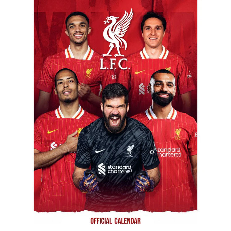 LIVERPOOL - 2026 CALENDAR (PREORDER - IN STOCK OCT 27)