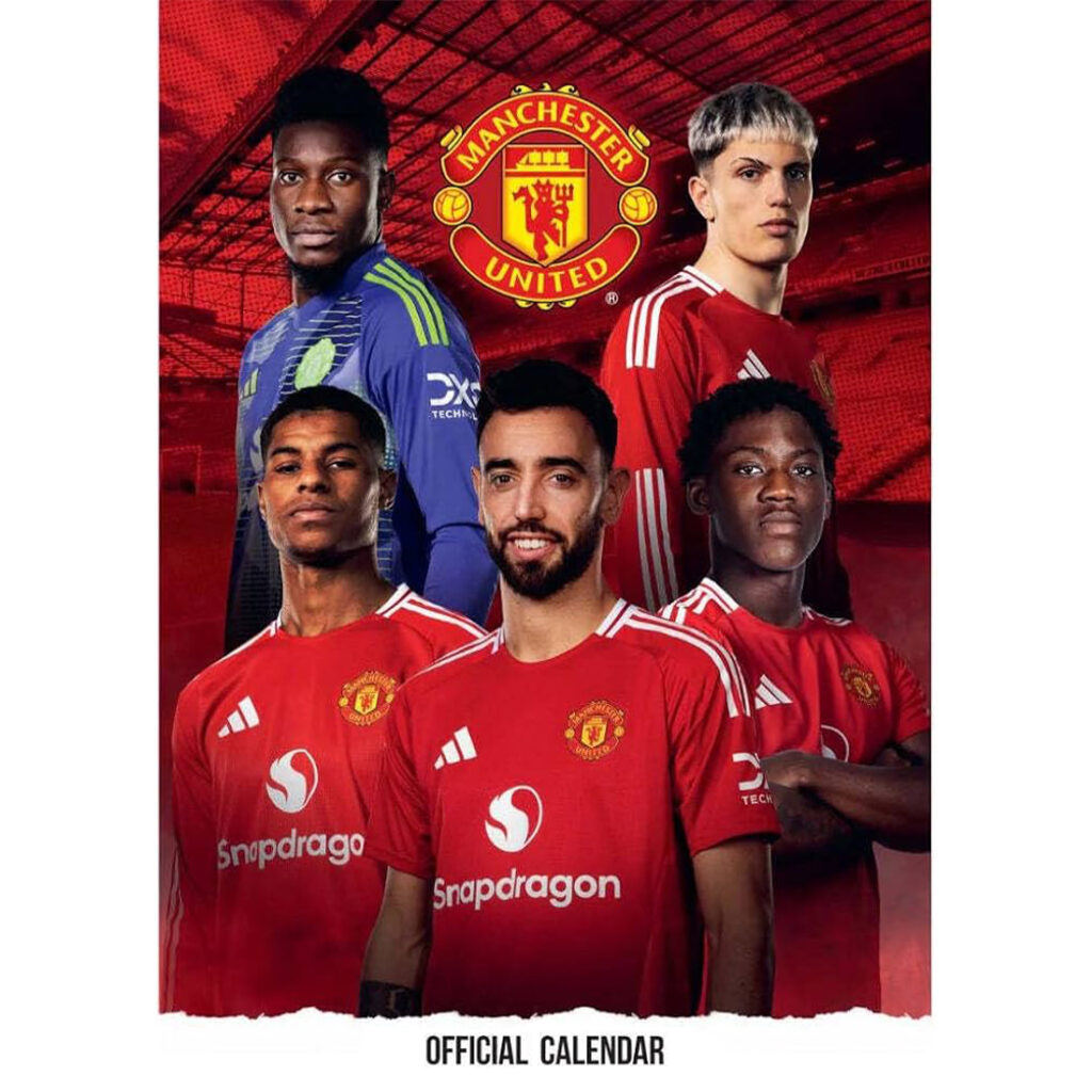 MANCHESTER UNITED - 2026 CALENDAR (PREORDER - IN STOCK OCT 27)