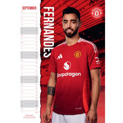 MANCHESTER UNITED – 2025 CALENDAR (PREORDER - IN STOCK NOV 1)