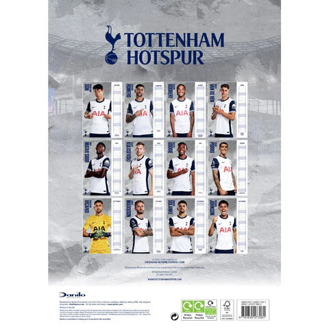 TOTTENHAM – 2025 CALENDAR (PREORDER - IN STOCK NOV 1)