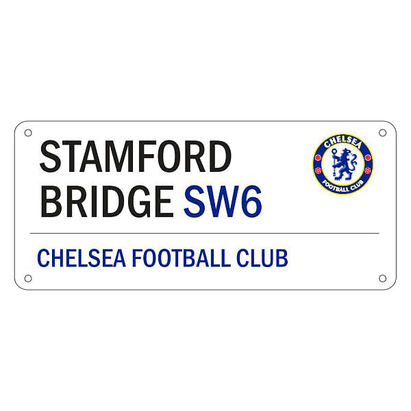 CHELSEA – WHITE STREET SIGN