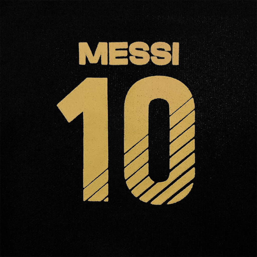ARGENTINA - LIONEL MESSI BLACK YOUTH TRACK JACKET