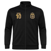 ARGENTINA - LIONEL MESSI BLACK YOUTH TRACK JACKET