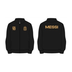ARGENTINA - LIONEL MESSI BLACK YOUTH TRACK JACKET (PREORDER - IN STOCK NOV 14)