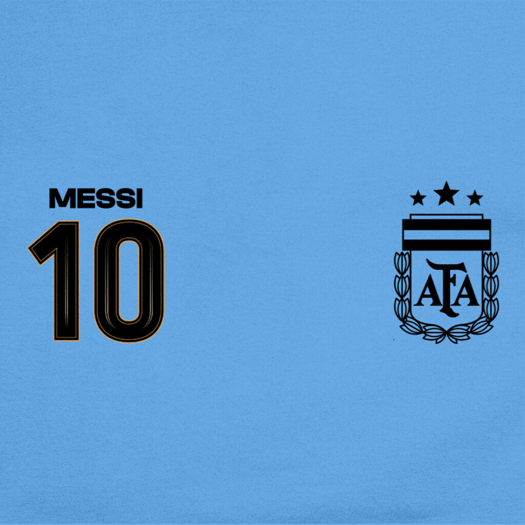 ARGENTINA- LIONEL MESSI BLUE YOUTH HOODIE