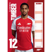 ARSENAL – 2025 CALENDAR (PREORDER - IN STOCK NOV 1)