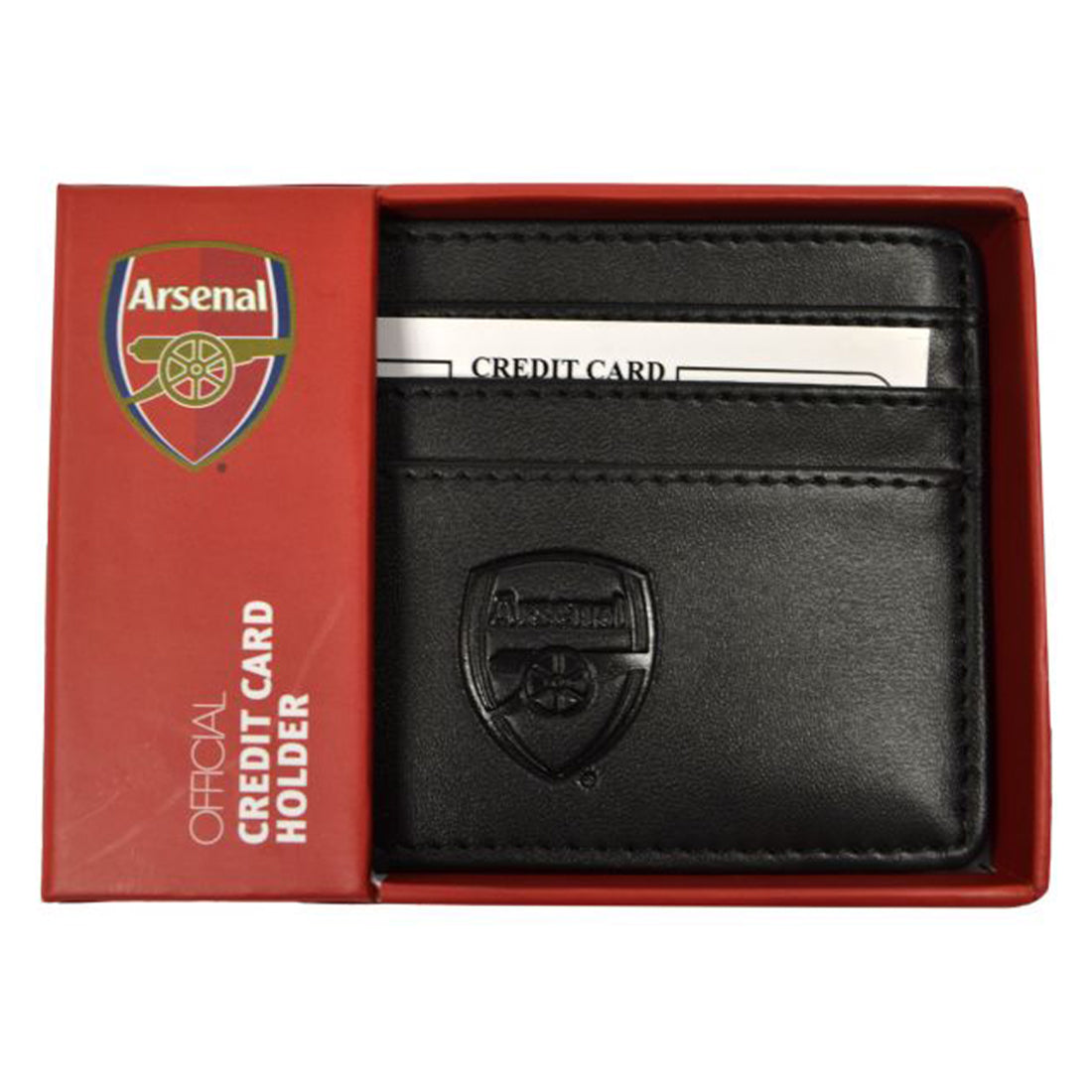 ARSENAL - EMBOSSED SYNTHETIC LEATHER WALLET