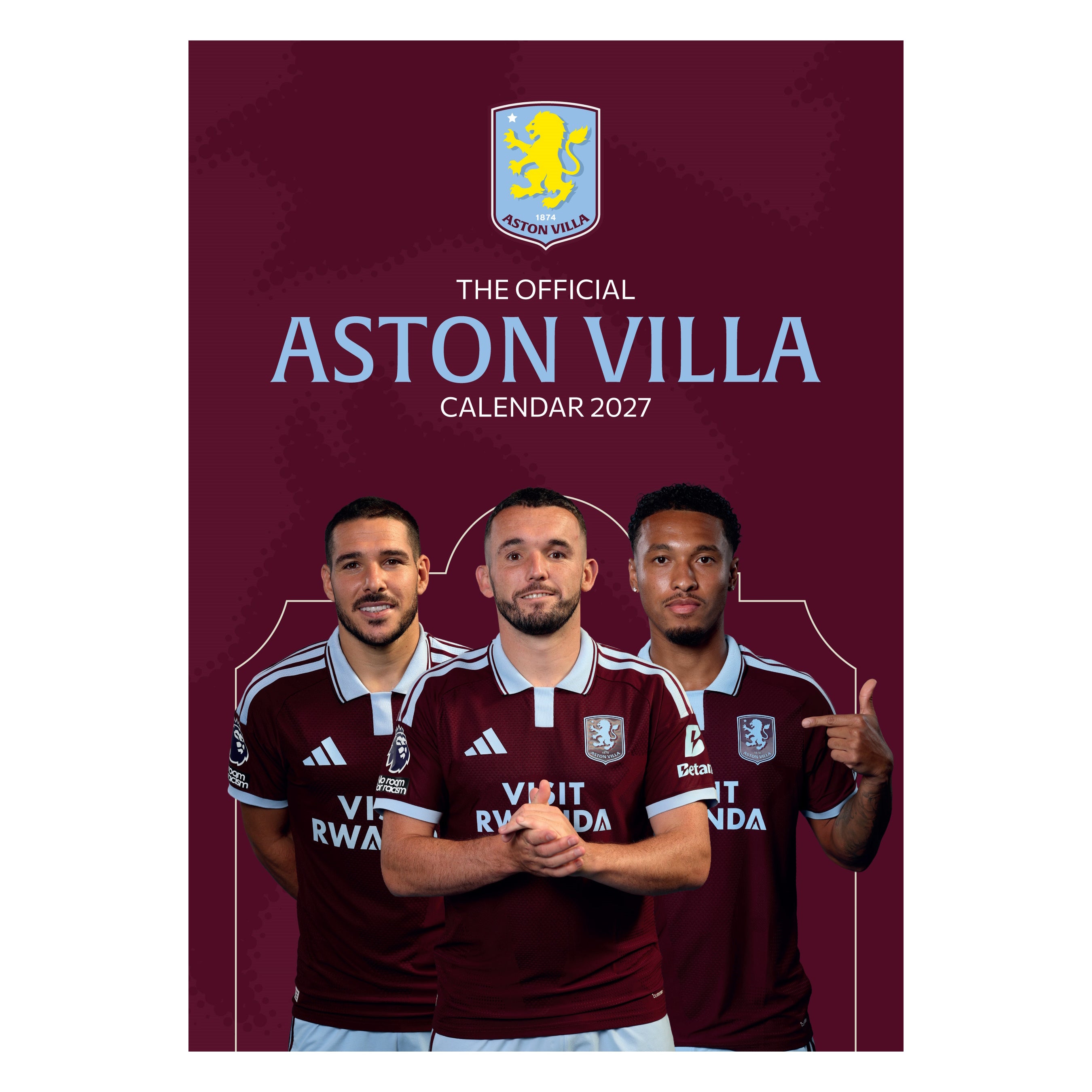 ASTON VILLA – 2027 CALENDAR (PREORDER - IN STOCK NOV 9)