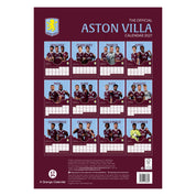 ASTON VILLA – 2027 CALENDAR (PREORDER - IN STOCK NOV 9)