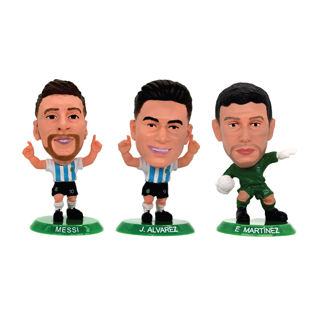 ARGENTINA - MESSI, ALVAREZ & MARTINEZ DREAM TEAM SOCCERSTARZ SET (3-PACK)