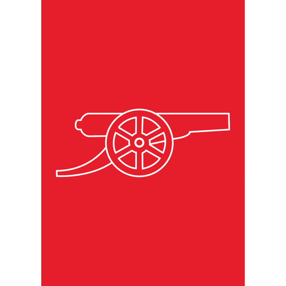 ARSENAL- CANNON POSTER (16 X 24″)