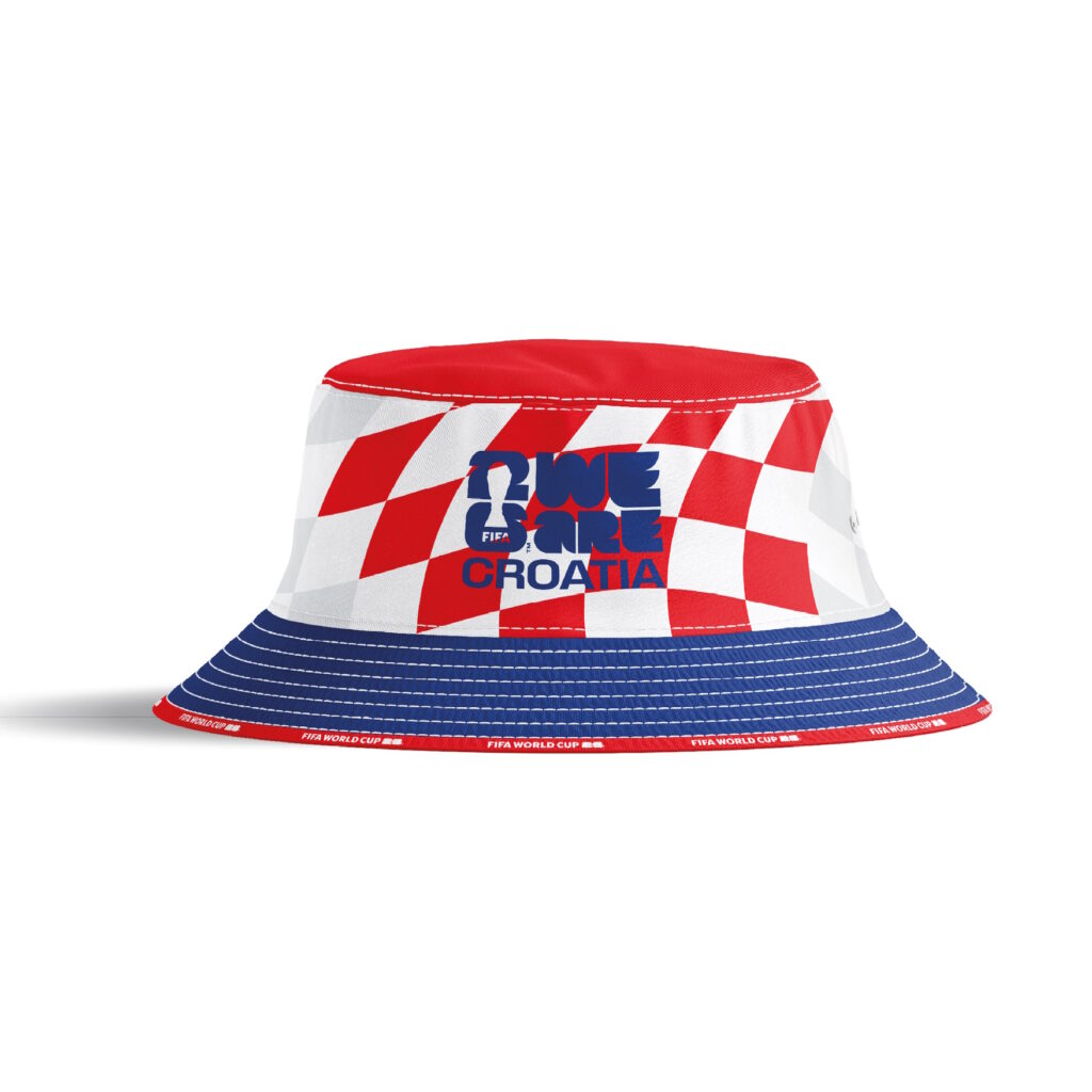 CROATIA - FIFA WORLD CUP PREMIUM BUCKET HAT (PREORDER - IN STOCK APR 24)
