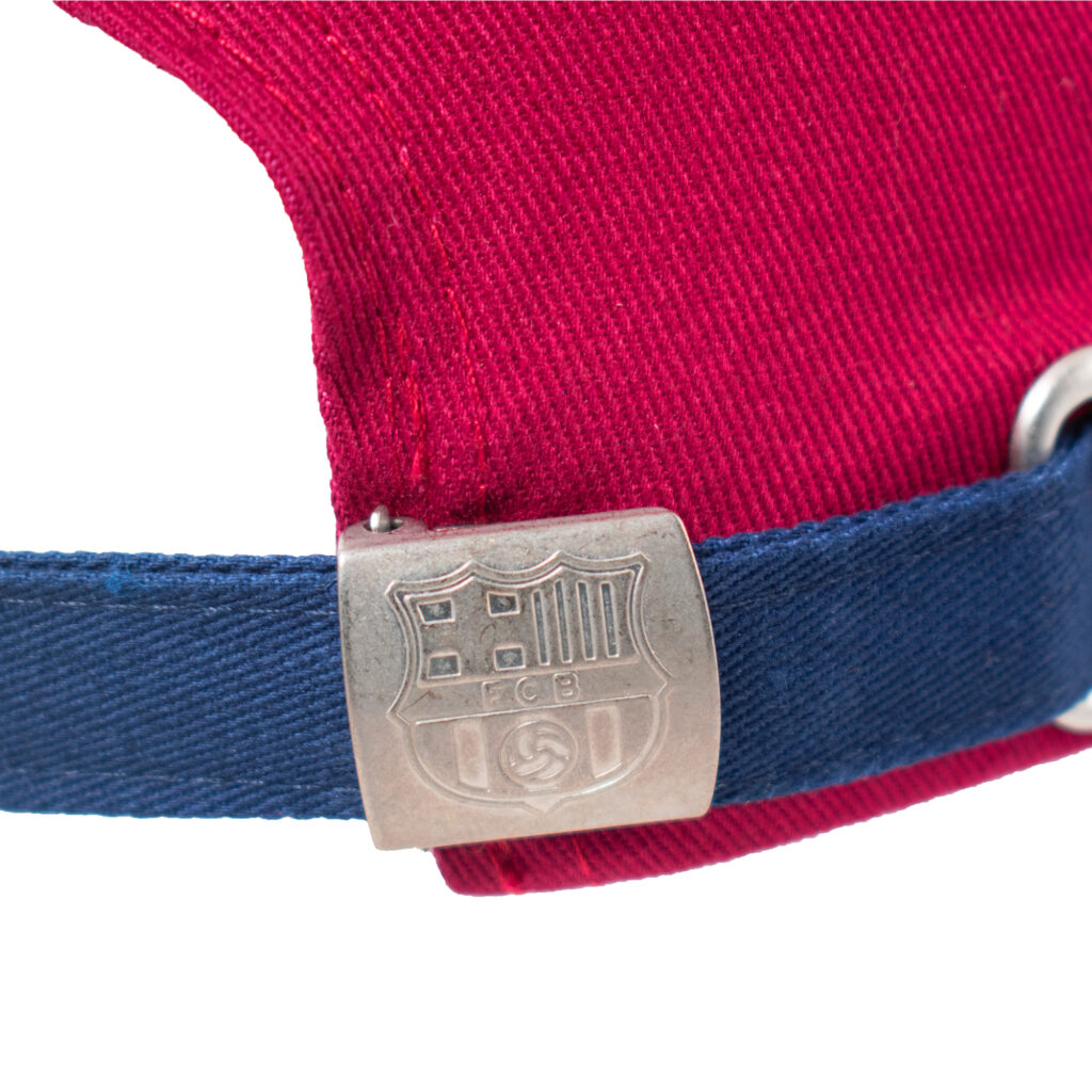 BARCELONA - BURGUNDY & NAVY CLUB CREST ADJUSTABLE HAT