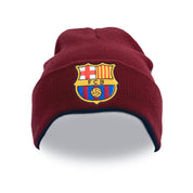 BARCELONA - RED CUFF BEANIE