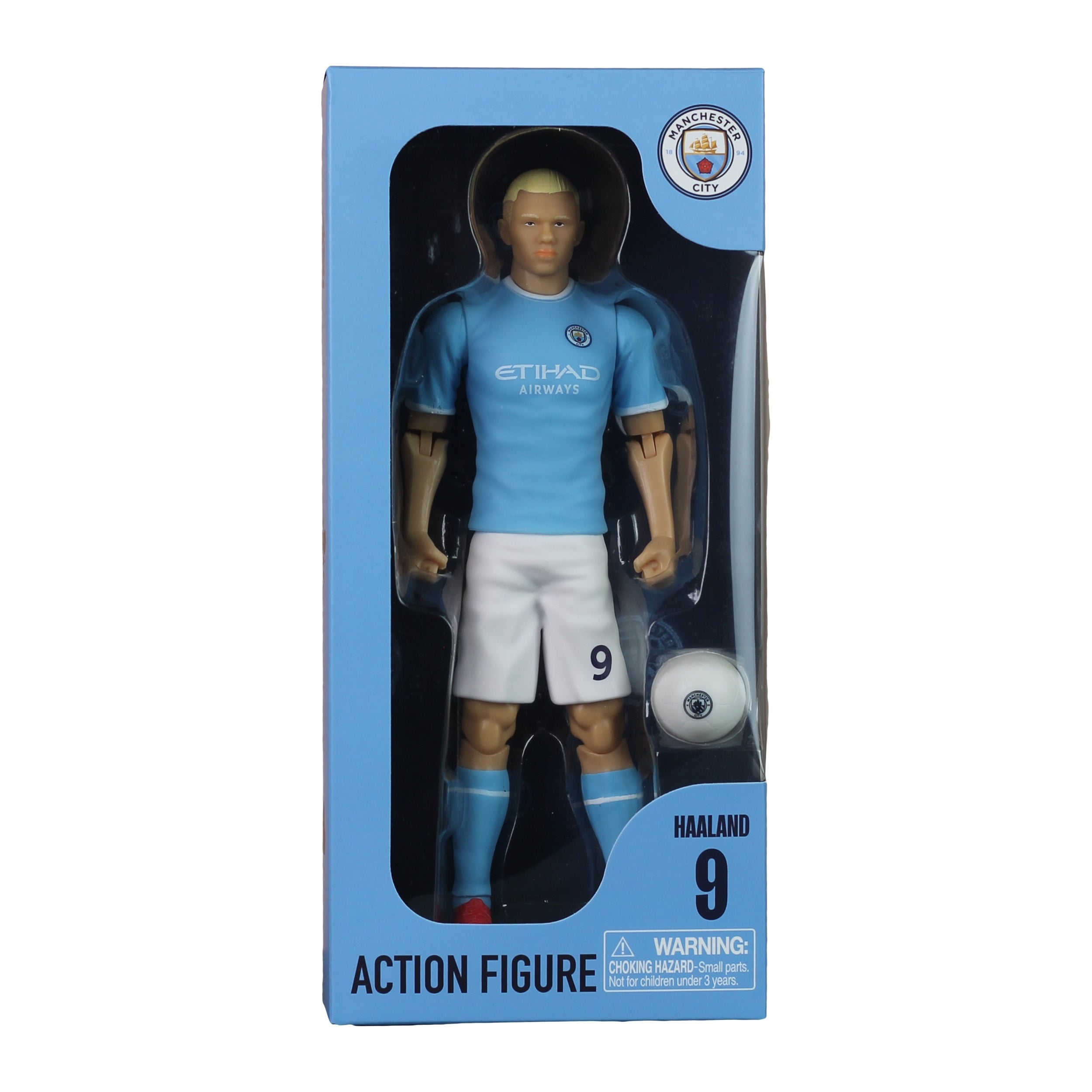 MANCHESTER CITY - ERLING HAALAND SOCKERS ACTION FIGURE (8″) (PREORDER - IN STOCK NOV 21)