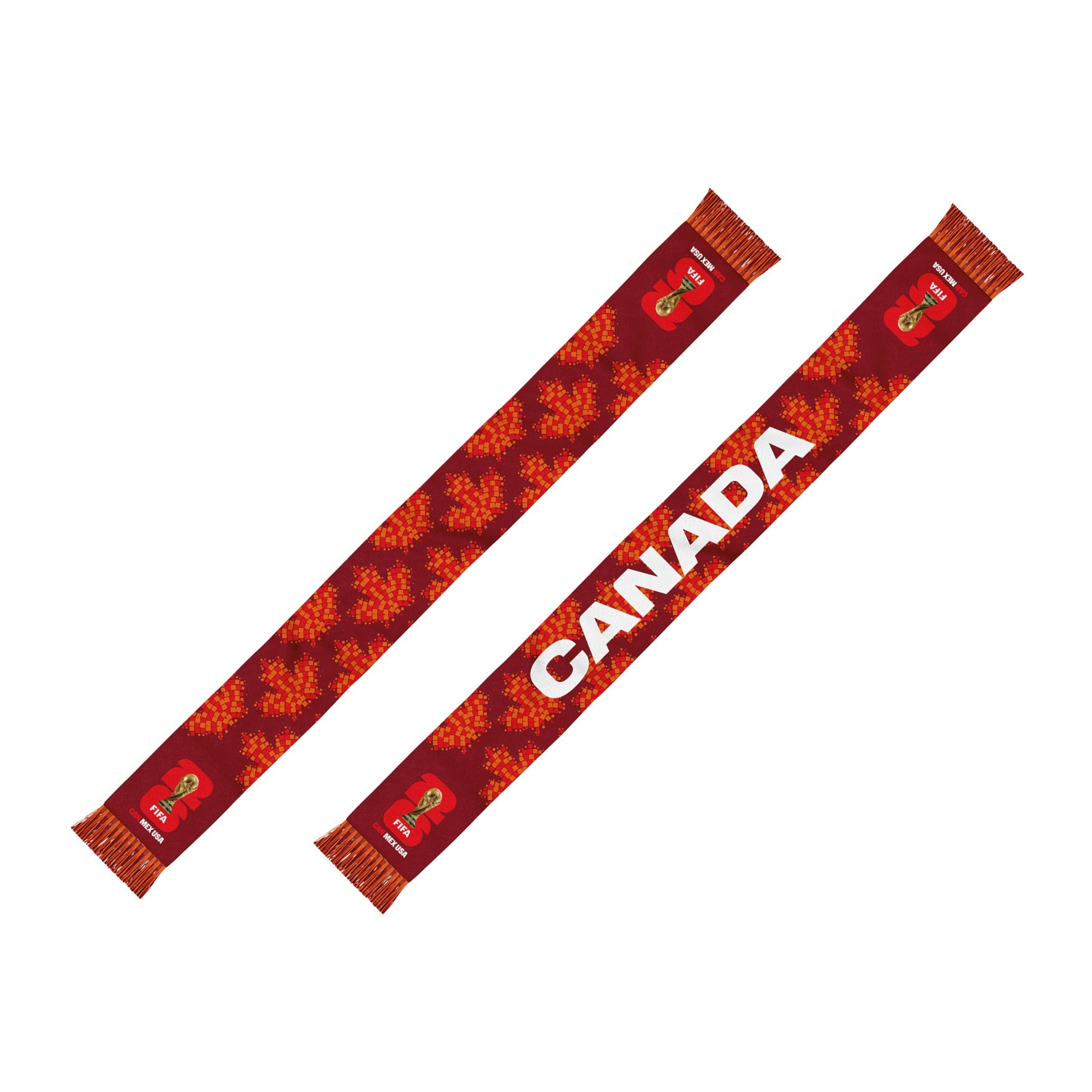 CANADA - FIFA WORLD CUP DOUBLE-SIDED PRINTED SCARF