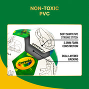 CRAYOLA - TROPICAL ANIMALS SOCCER BALL (SIZE 5) (IN STOCK MAR 6)