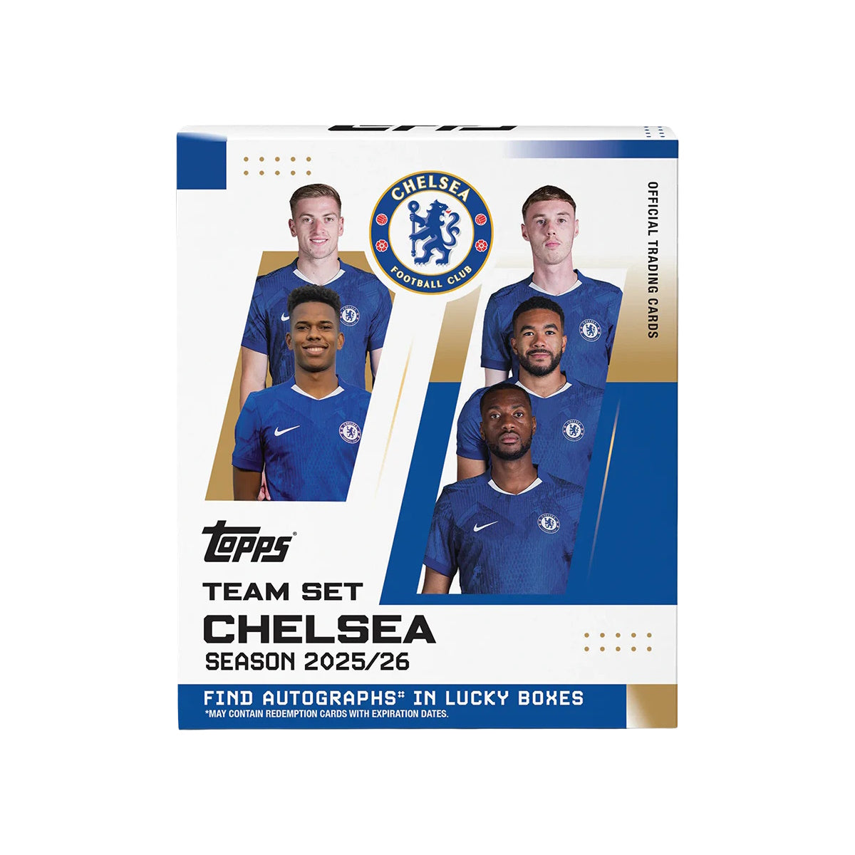 2025-26 TOPPS CHELSEA TEAM SET - BOX (30 CARDS)