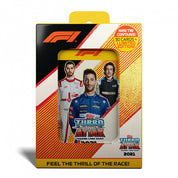 2021 TOPPS TURBO ATTAX FORMULA 1 CARDS – MINI COLLECTOR TIN (31 CARDS + LE GOLD NORRIS)