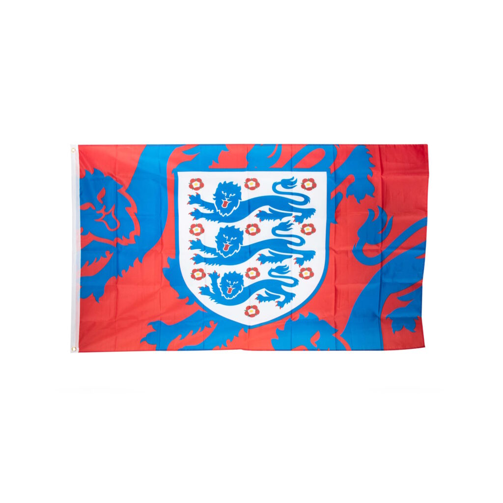 ENGLAND – 3 LIONS CREST FLAG (3 X 5′)