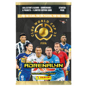 2025 PANINI ADRENALYN XL CLUB WORLD CUP CARDS - STARTER PACK (ALBUM, 24 CARDS + LE)