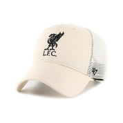 LIVERPOOL - 47 BEIGE & WHITE SNAPBACK TRUCKER HAT