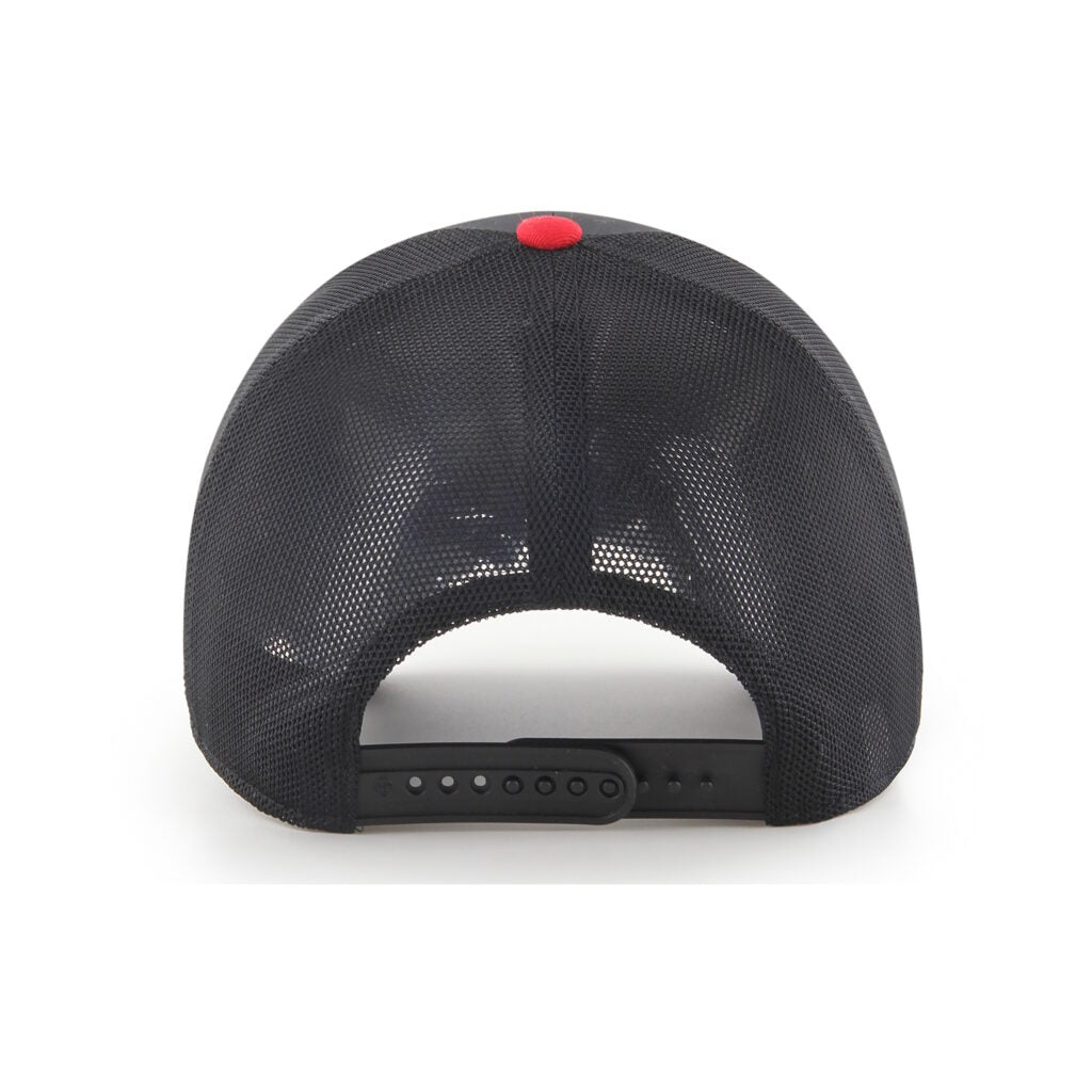 LIVERPOOL - 47 BLACK & RED SNAPBACK TRUCKER HAT