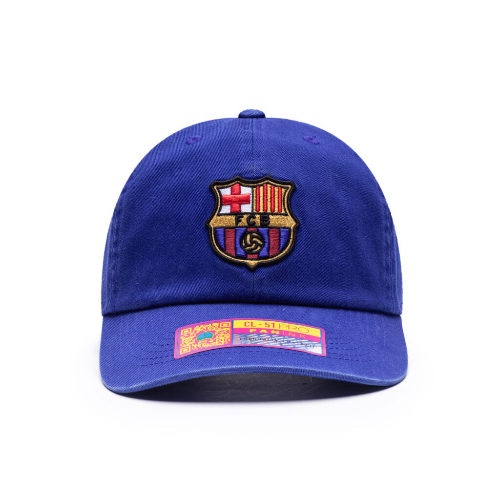 BARCELONA – BLUE CLASSIC BASEBALL HAT (FAN INK)