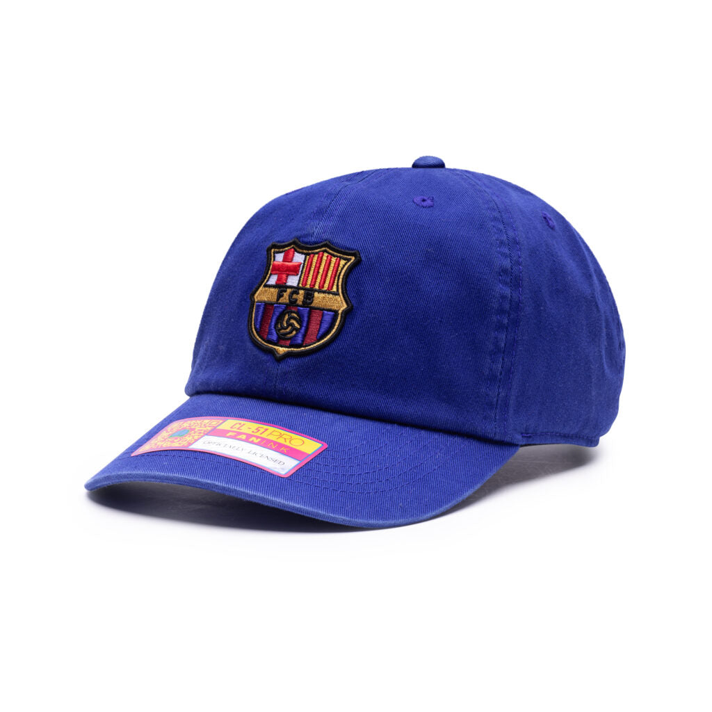 BARCELONA – BLUE CLASSIC BASEBALL HAT (FAN INK)