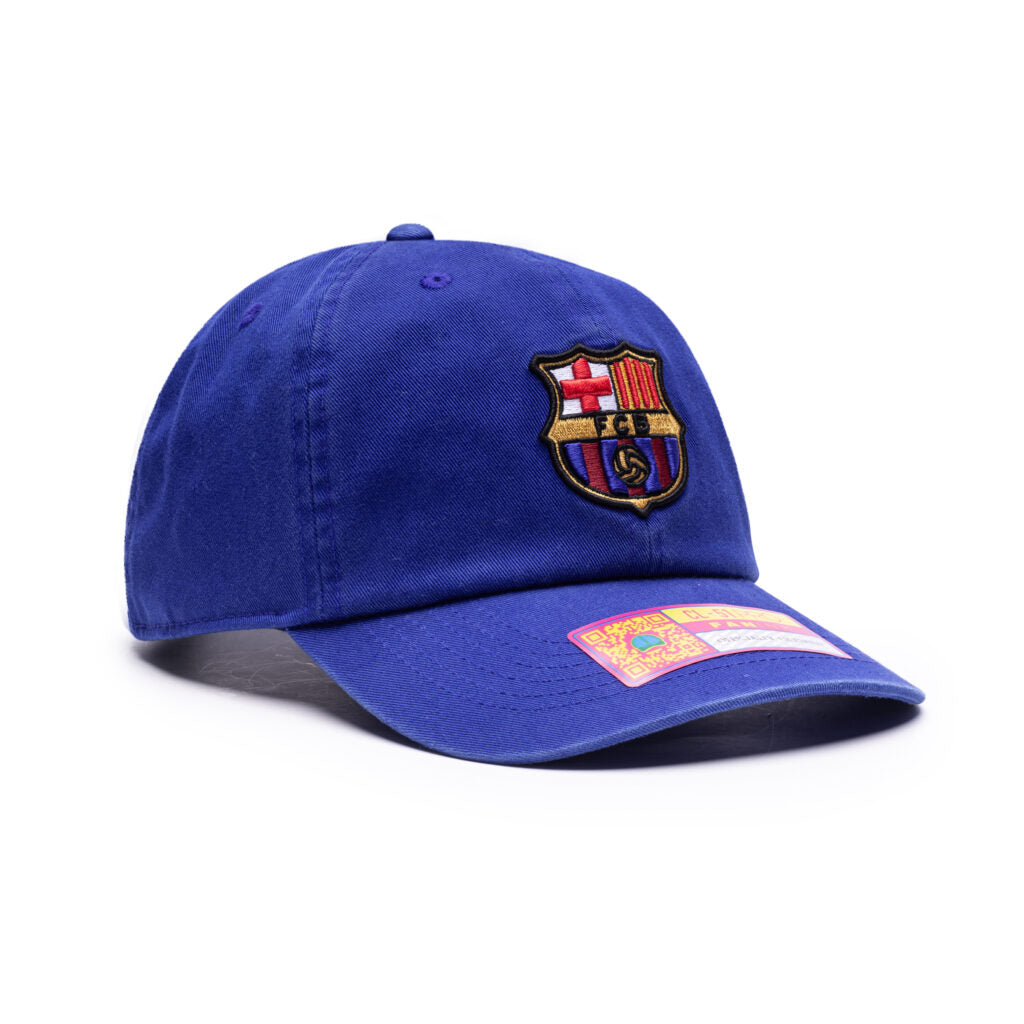 BARCELONA – BLUE CLASSIC BASEBALL HAT (FAN INK)