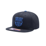 BARCELONA - LOCALE FLAT PEAK SNAPBACK HAT (FAN INK)