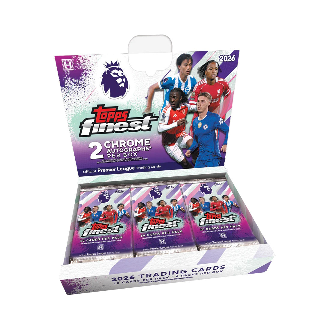 2025-26 TOPPS FINEST PREMIER LEAGUE CARDS - HOBBY BOX (60 CARDS) (LIMIT OF 3 PER CUSTOMER)
