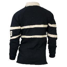 GUINNESS - BLACK & CREAM TRADITIONAL RUGBY SHIRT