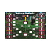 2026 FIFA WORLD CUP – MATCH BRACKET POSTER (24 X 36″) (IN STOCK MAY 15)
